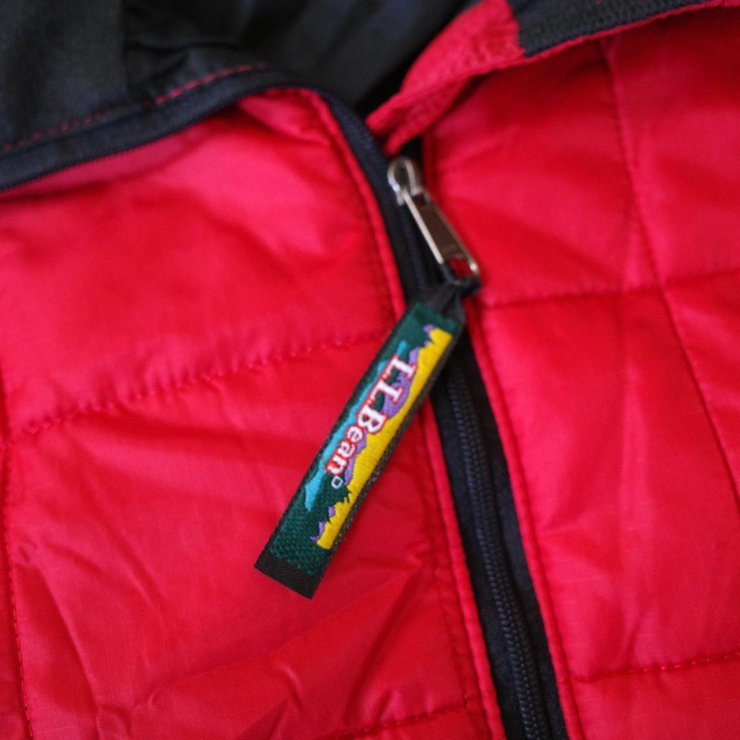 散*人様 【USA製】90s L.L.Bean プリマロフト プルオーバー ジャ