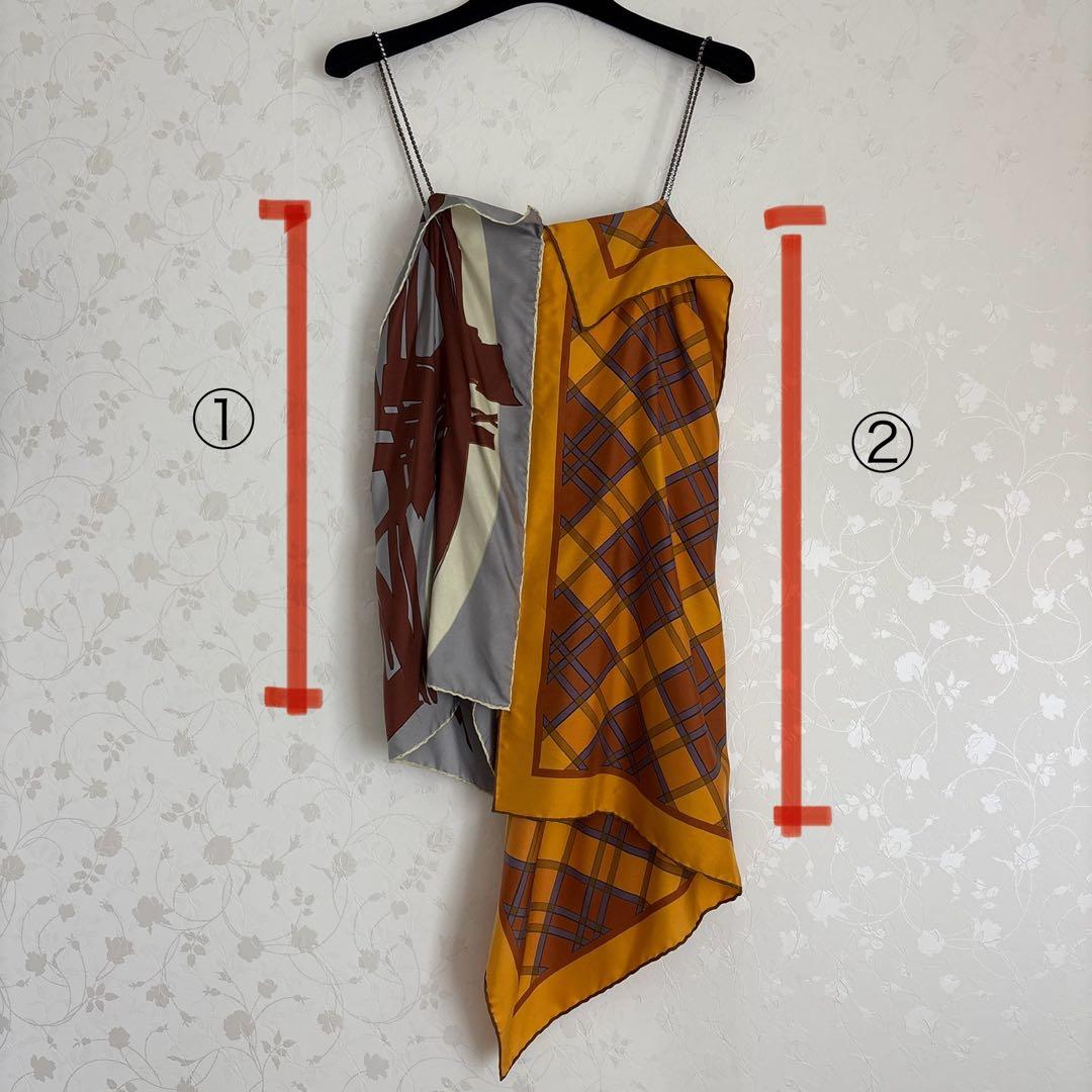 ドリスヴァンノッテン シルクプリントキャミソール