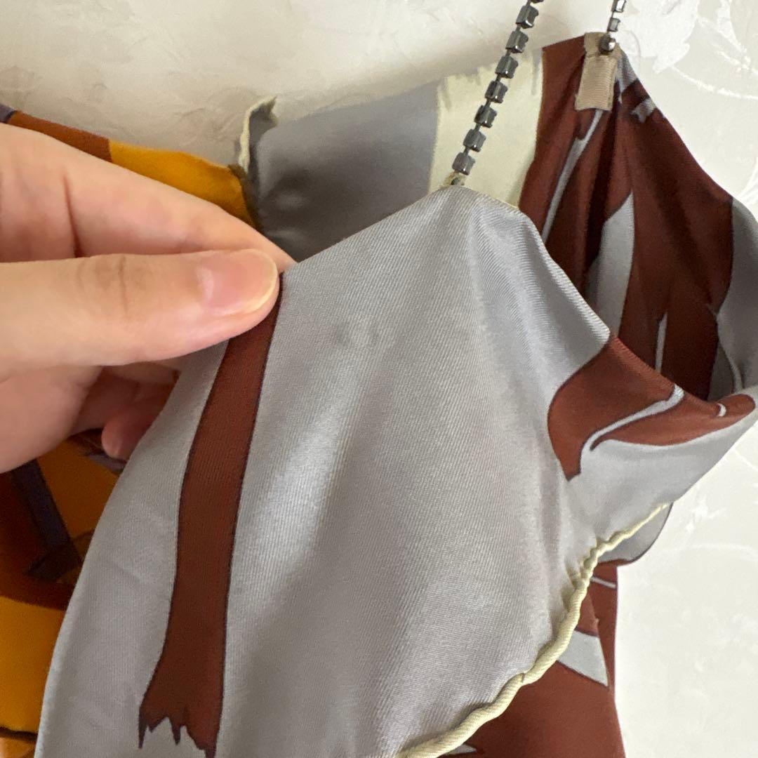 ドリスヴァンノッテン シルクプリントキャミソール