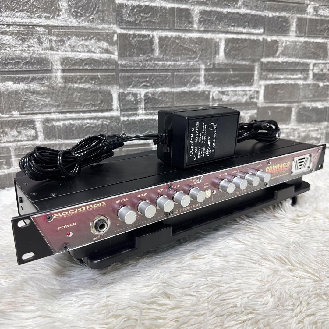 希少！ROCKTRON/ロックトロン GAINIAC2 真空管プリアンプ