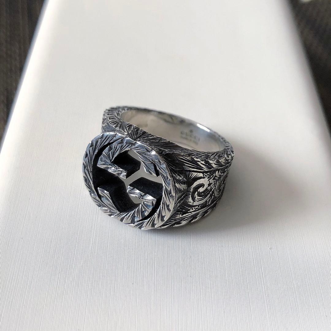 GUCCI インターロッキングG リング 9号 グッチ - メルカリ