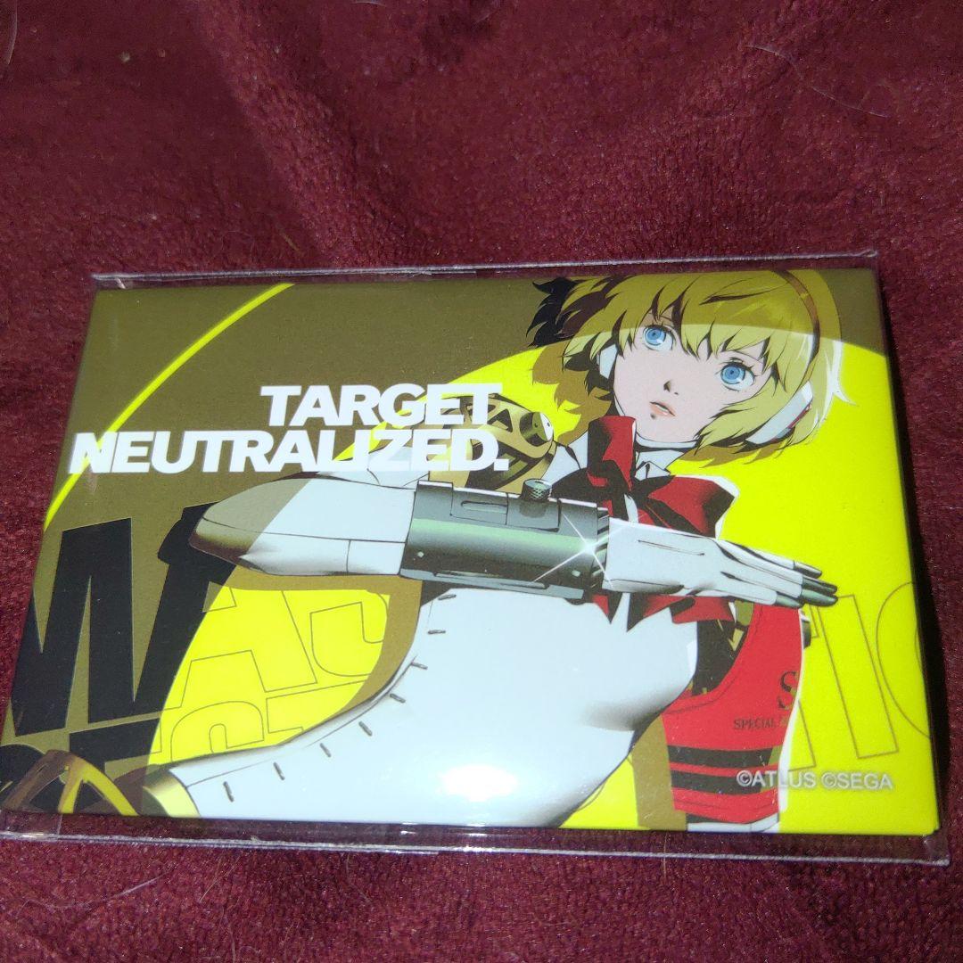 (12) 未使用　ペルソナ3リロード　総攻撃　缶バッジ　アイギス
