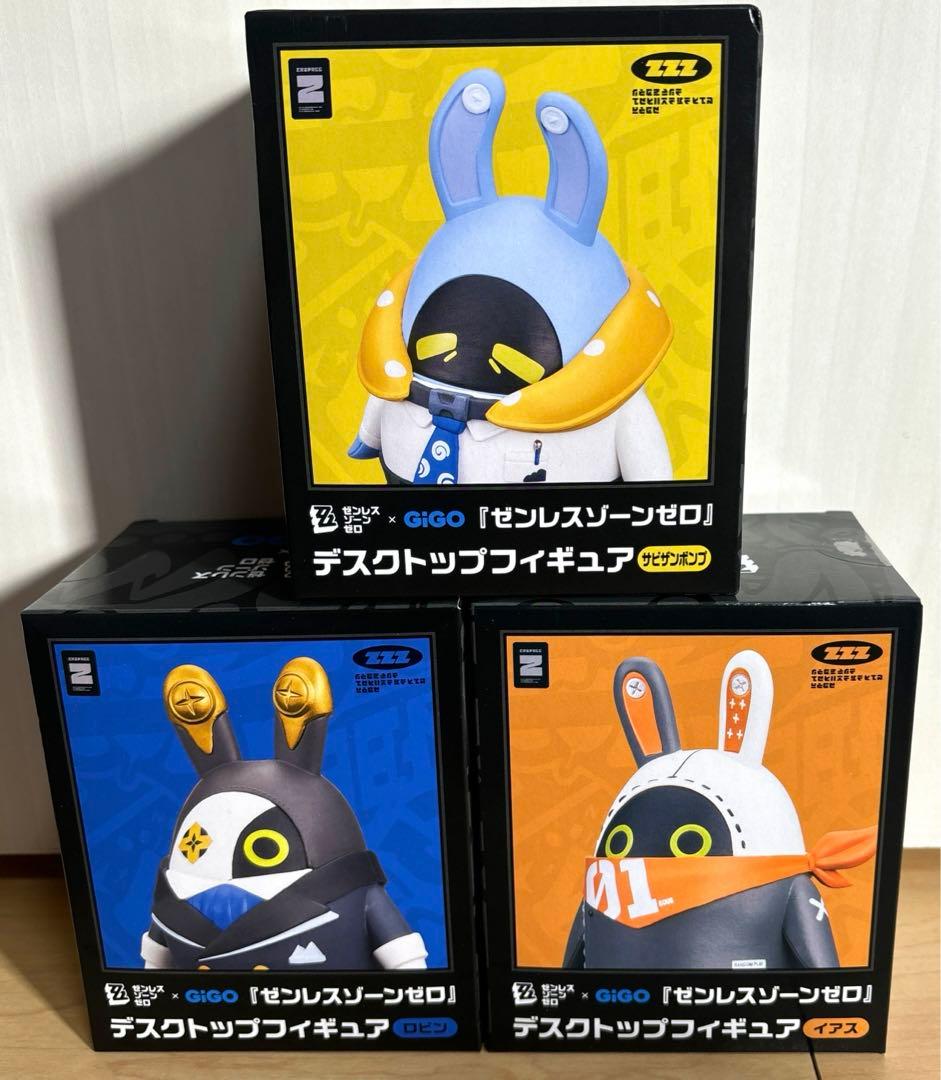 GiGO ゼンレスゾーンゼロ ボンプ デスクトップフィギュア セット