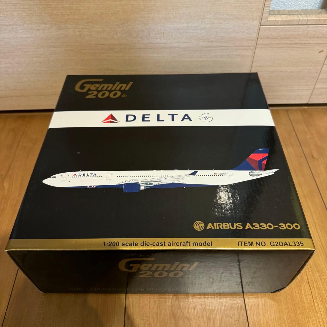 Gemini200 デルタ航空 Airbus A330-300 楽天市場】A330-900 デルタ航空 N407DX 1/200 2024年1月26日発売