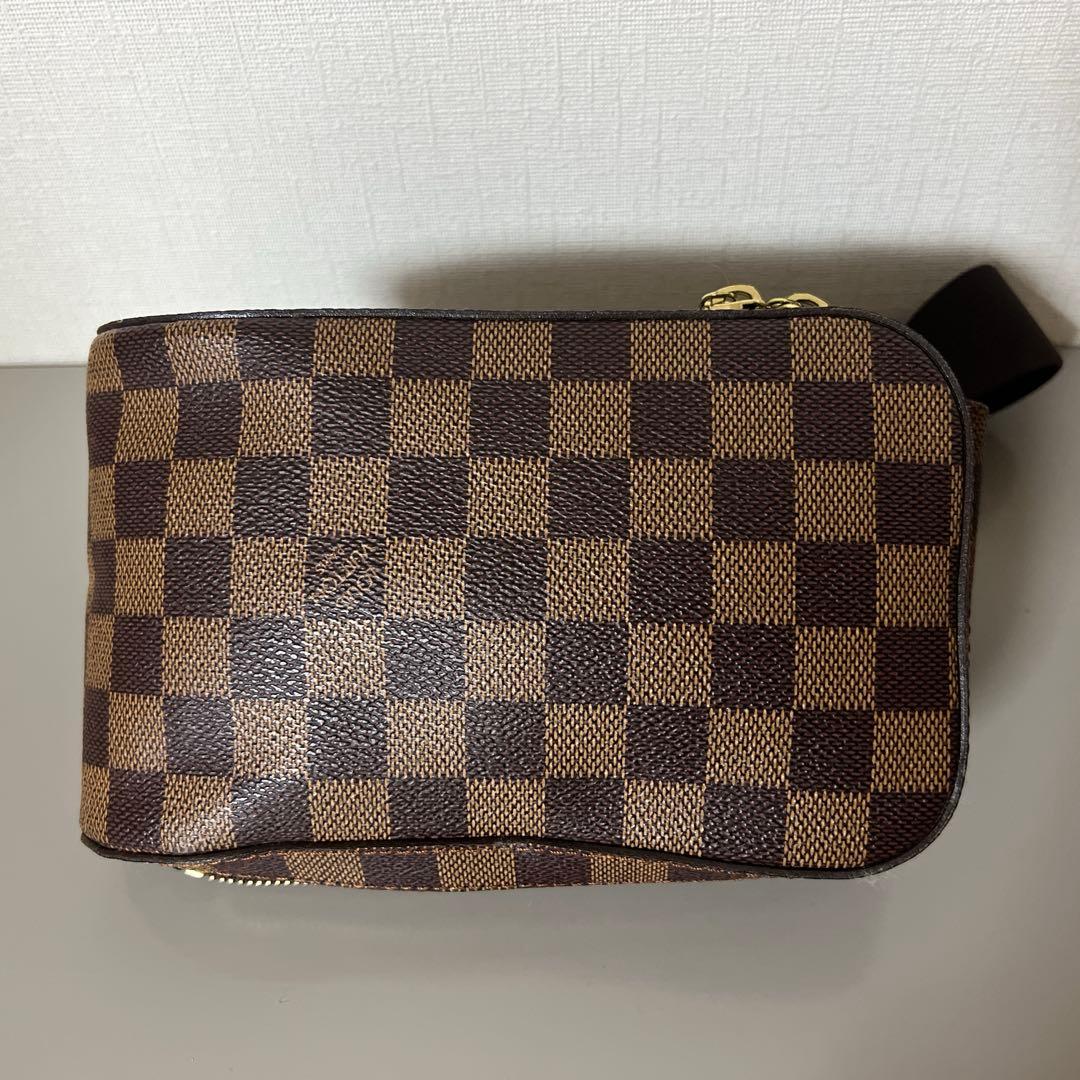 【美品】Louis Vuitton ダミエ ジェロニモス ボディバッグ 楽天市場】【中古】 ルイヴィトン ボディバッグ ジェロニモス ダミエ