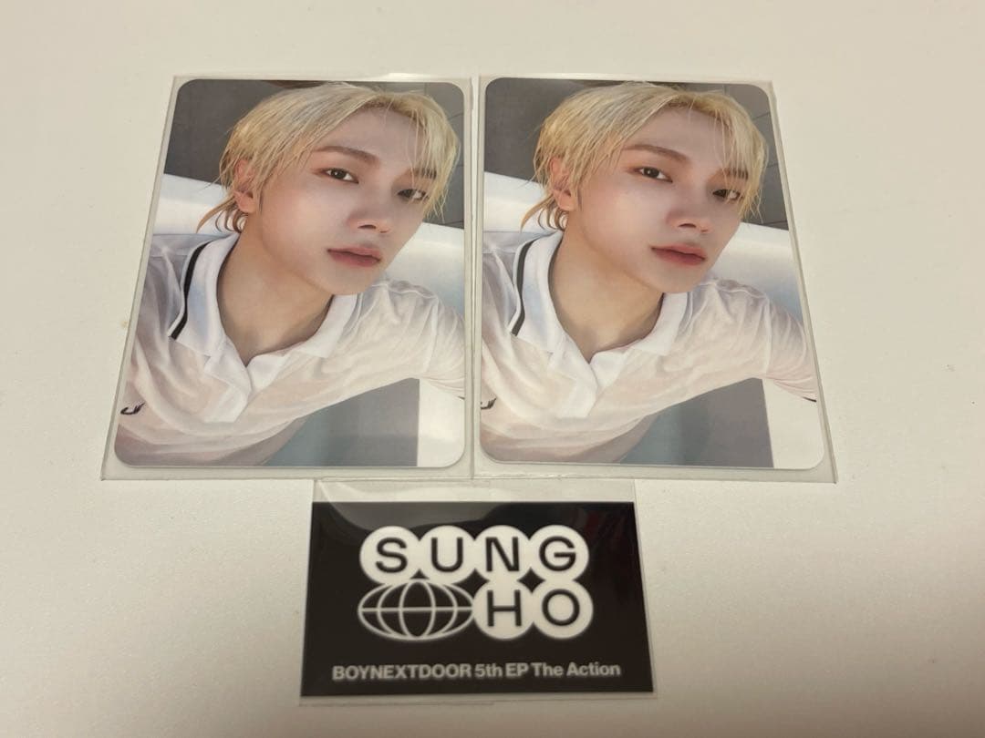 boynextdoor the action トレカ ソンホ loading - メルカリ