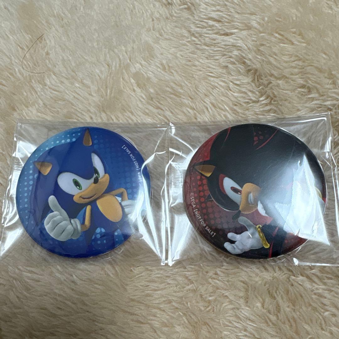 ソニック　シャドウ　ジェネレーションズ　特典　缶バッジ　セガ SEGA | ソニックチャンネル | 『ソニック × シャドウ