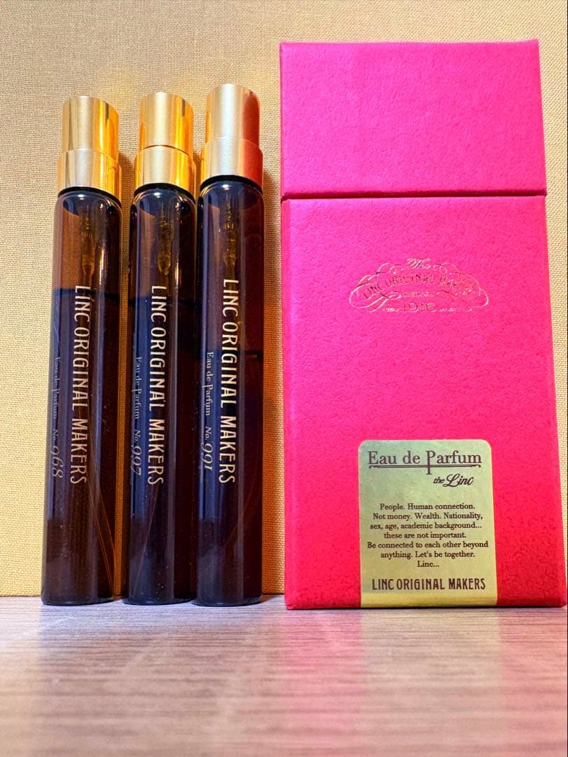 LINC ORIGINAL MAKERS リンクオードパルファム　8mlx3本