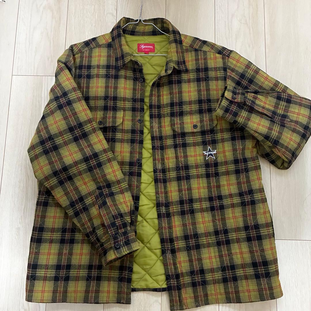 supreme ネルシャツ　厚手 123d7a8ae8012a03cb83274183e007