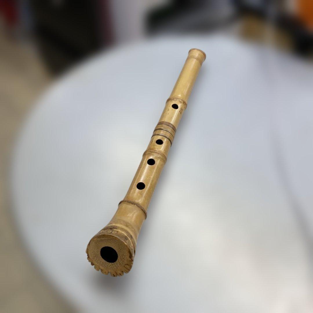 Y 尺八 竹製 尺八 竹治