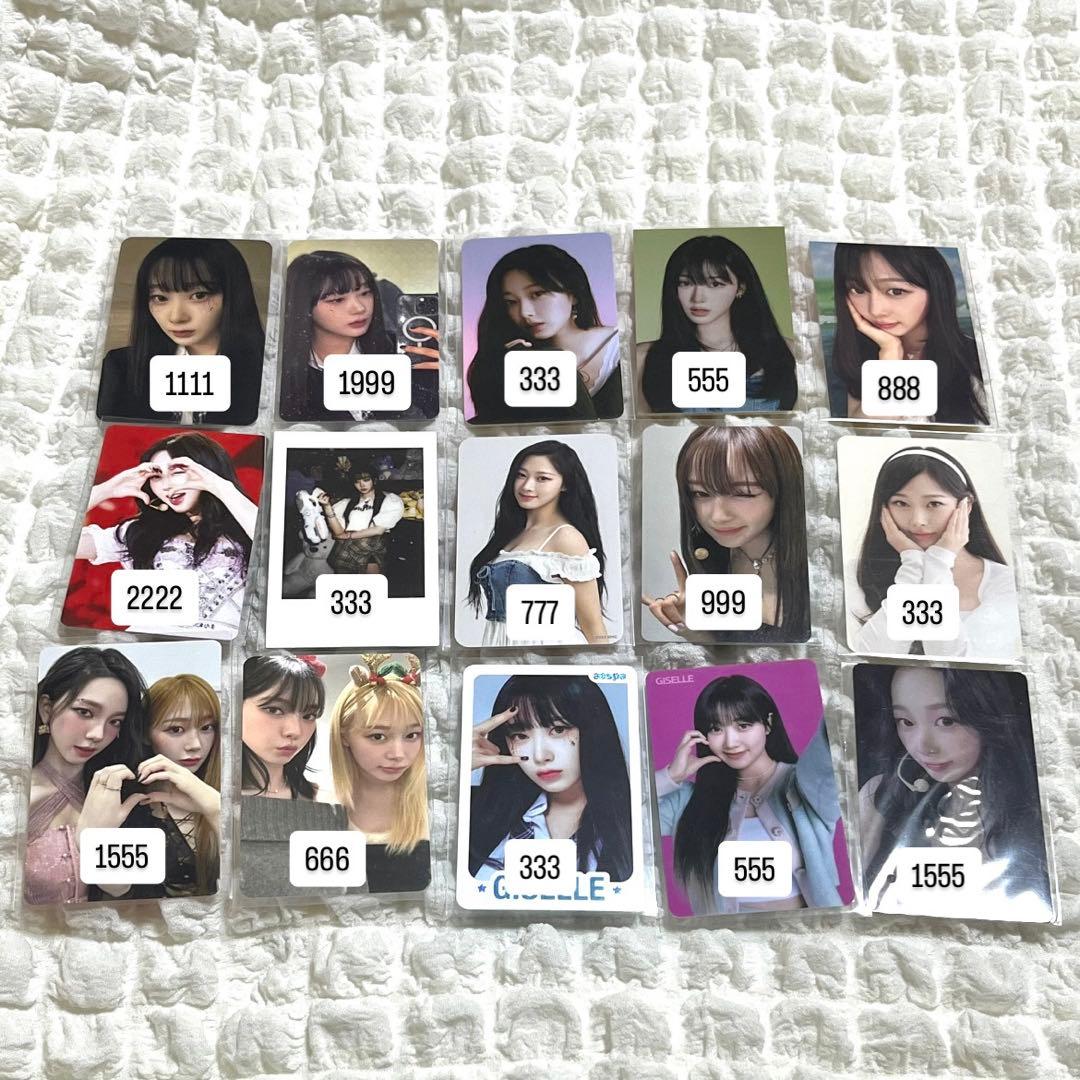 aespa ジゼル トレカまとめ売り【バラ売り可】【最終値下げ】 - メルカリ