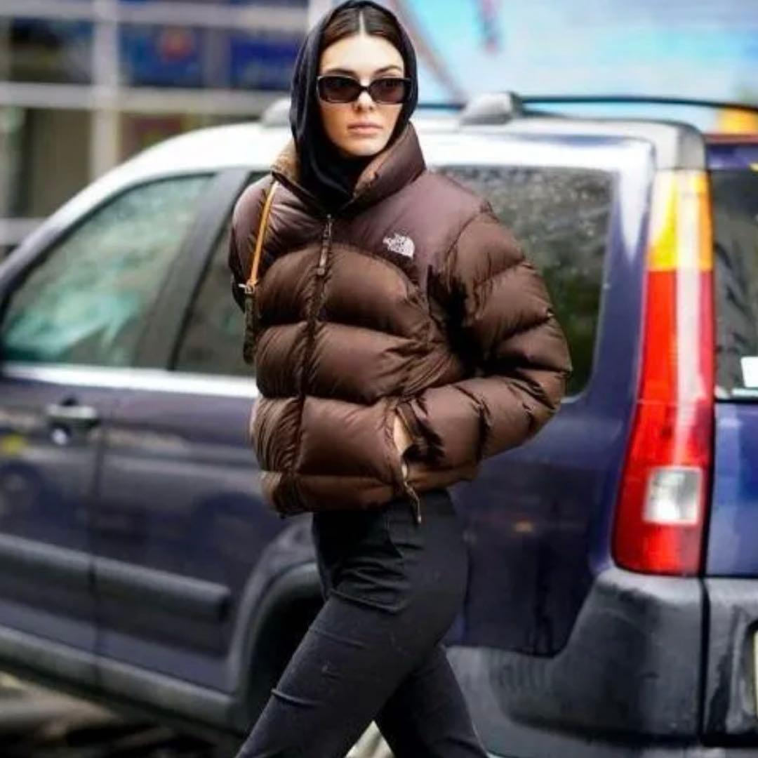 超希少モデル！】美品！ケンダル・ジェンナー着用 ヌプシ ブラウン