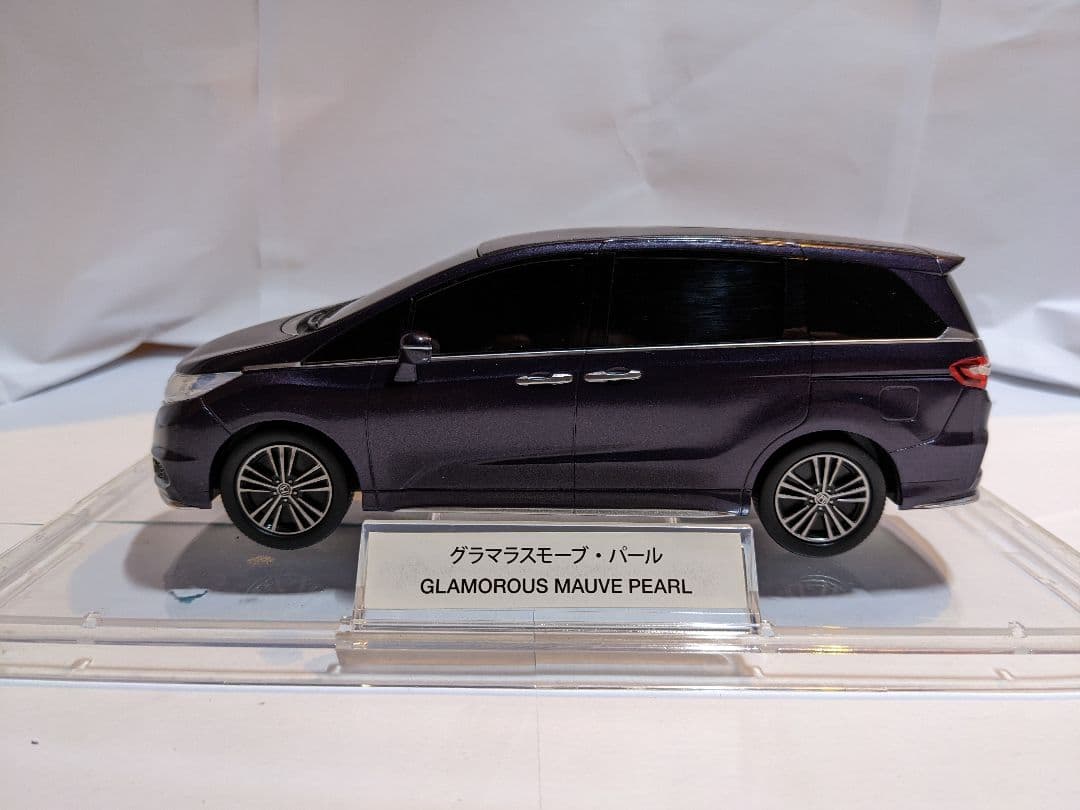 ホンダ 非売品 カラーサンプル ミニカー オデッセイ ODYSSEY 黒 21