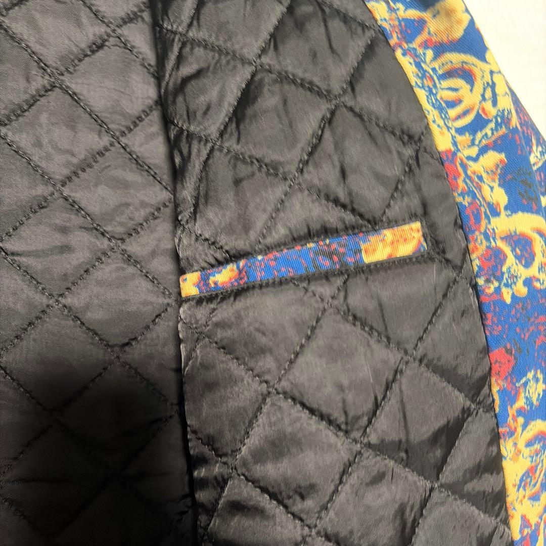 美品✨】CALEE ブルゾン ジャケット コットン 総柄 裏地 キルティング