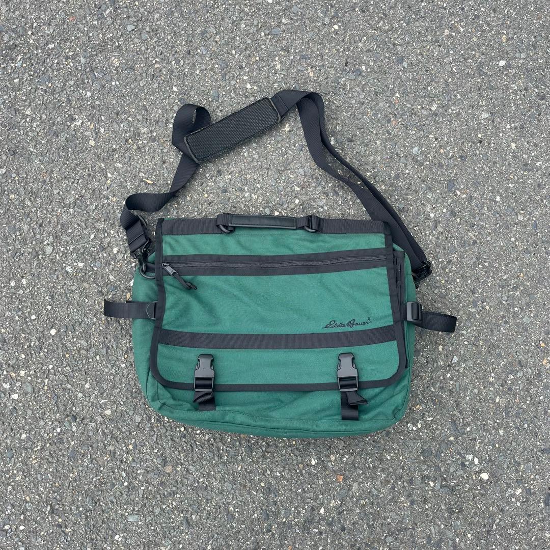 バッグ 90s 00s Eddie Bauer messenger bag