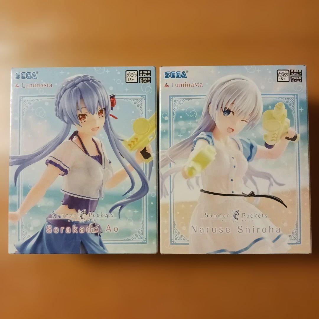Luminasta フィギュア Summer pockets 鳴瀬しろは 空門蒼 - メルカリ