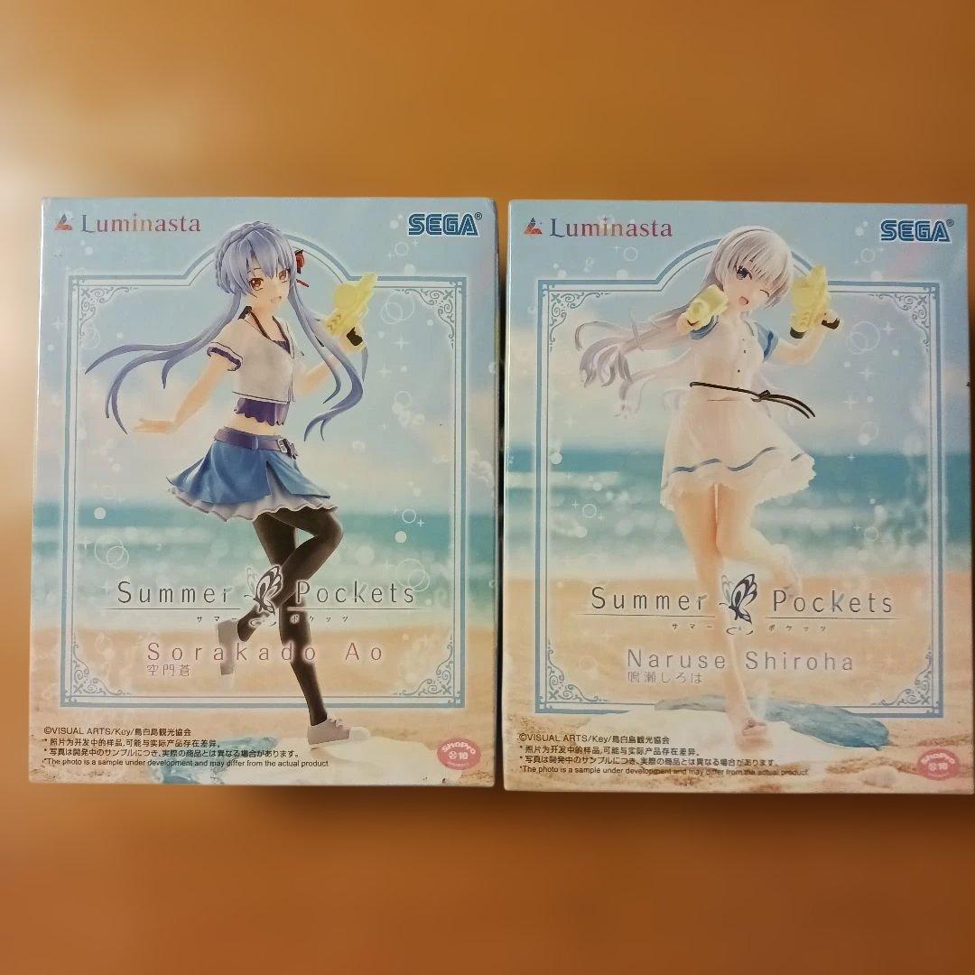 Luminasta フィギュア Summer pockets 鳴瀬しろは 空門蒼 - メルカリ