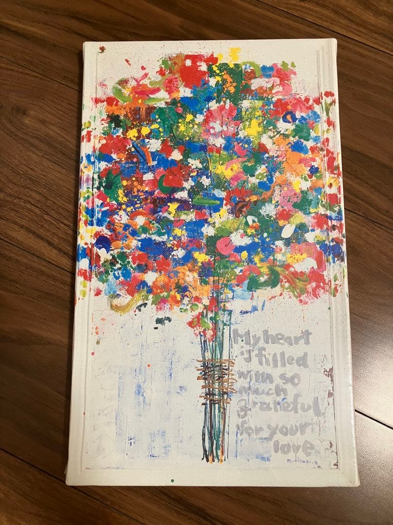 ☆木梨憲武展☆キャンバスアート《感謝》