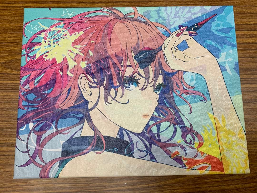 ダーツ祭り2024 L-style Lucia イラスト　キャンバスボード