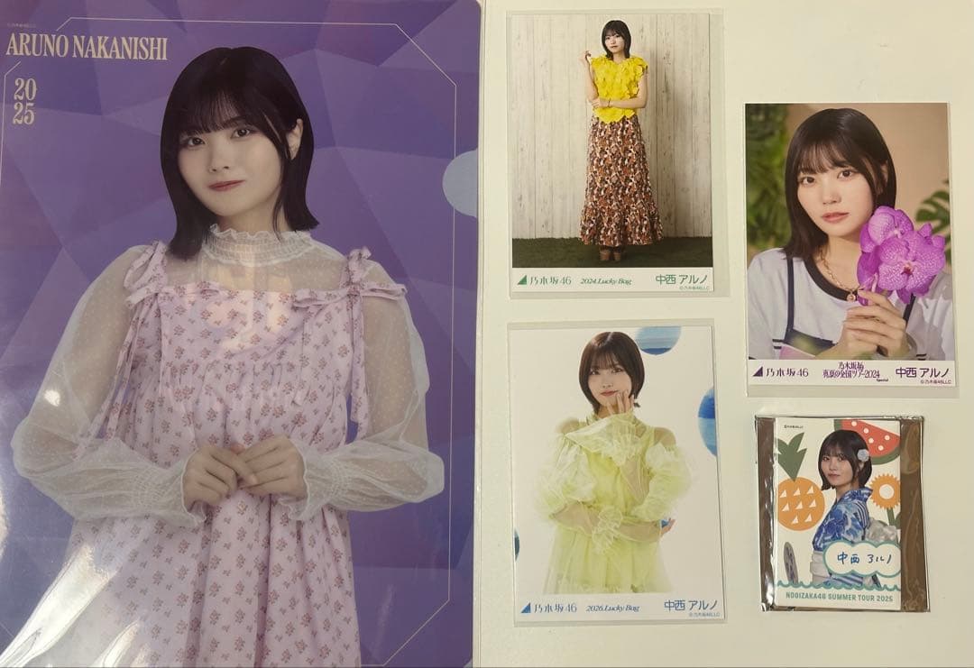 乃木坂46 lucky bag 2026 中西アルノ 生写真2枚セット - メルカリ