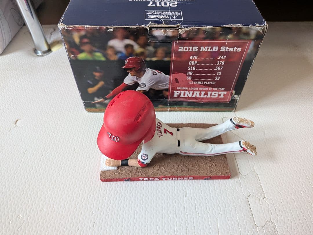 トレイ・ターナー ボブルヘッド　2017 球場配布 非売品