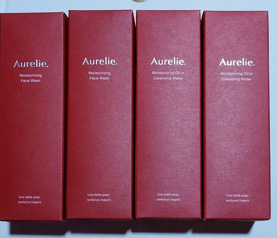 Aurelie オレリー クレンジング＆フェイスウォッシュ 4個セット