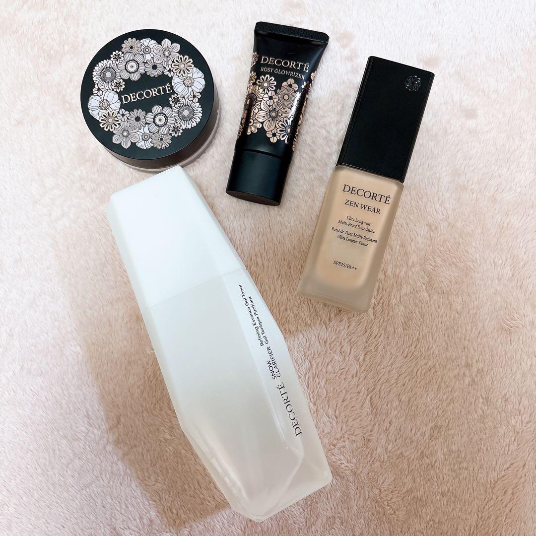 ★コスメデコルテ ゼンウェアフルイド＆スノークラリファイア＆限定コフレセット★