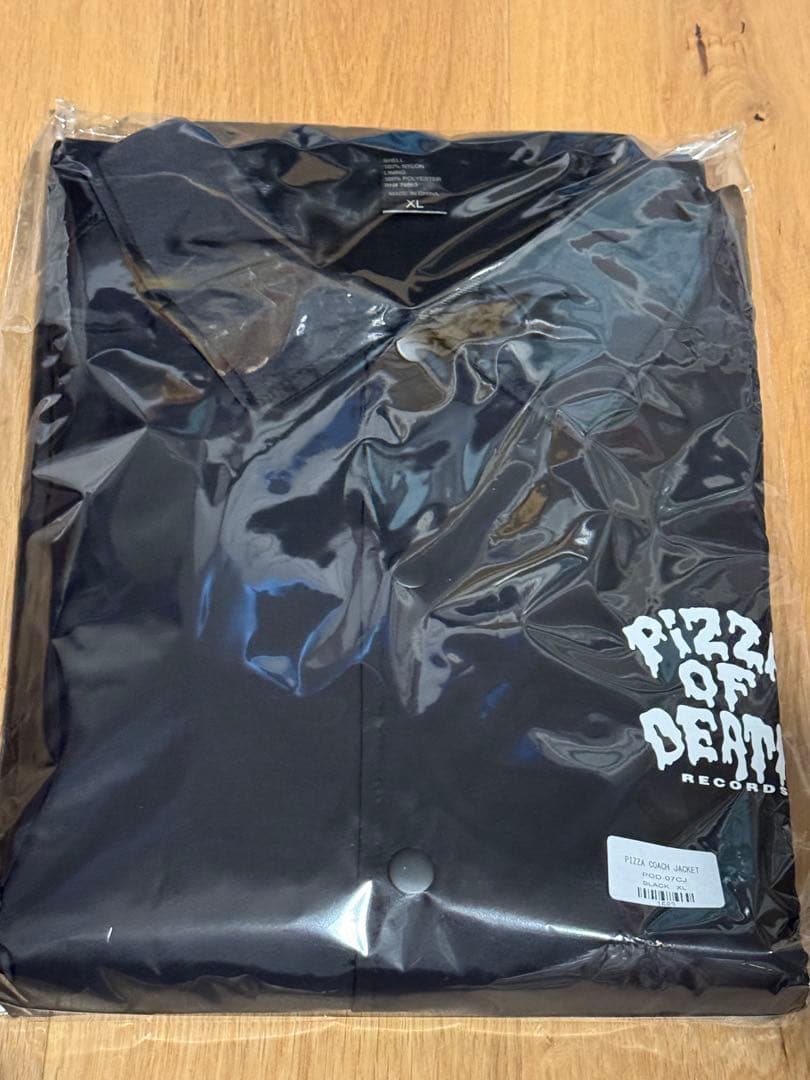新品未開封 PIZZA OF DEATH COACH JACKET サイズ XL