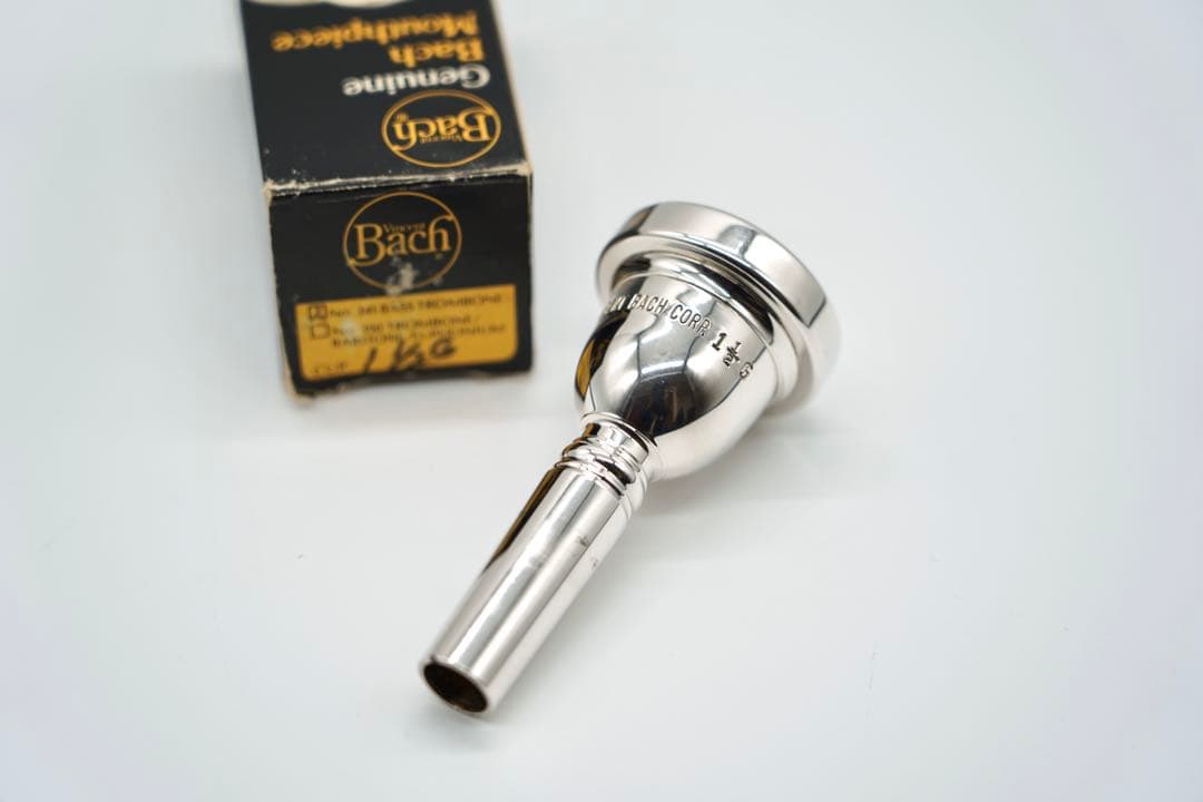 VINCENT BACH CORP. 1-1/2G バストロンボーンマウスピース