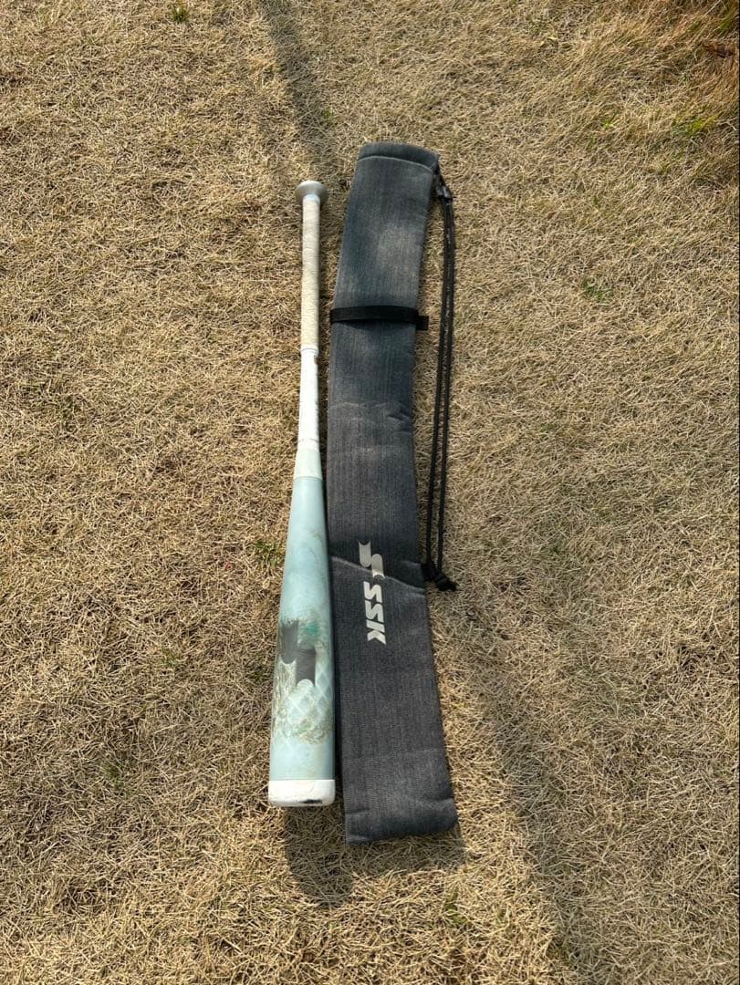 SSK MM18JR ヘビー82cm ジュニア 少年軟式バット バットケース付き