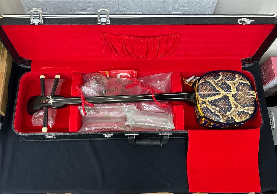 沖縄 三線 ハードケース付き