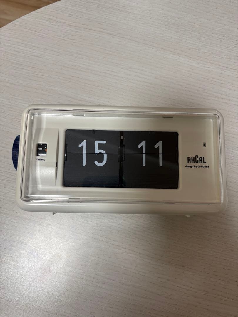 TWEMCO Ron Herman ロンハーマン 置き時計 パタパタ AL-30