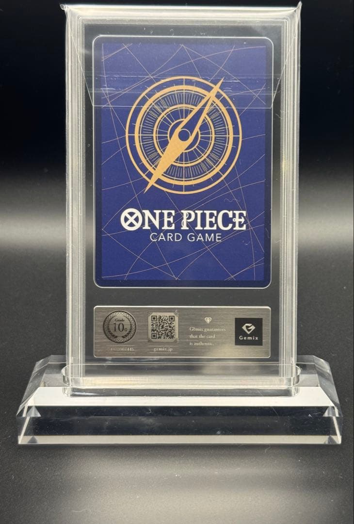ワンピースカード エース☆SEC gemix10 G 【受け継がれる意志】 - メルカリ
