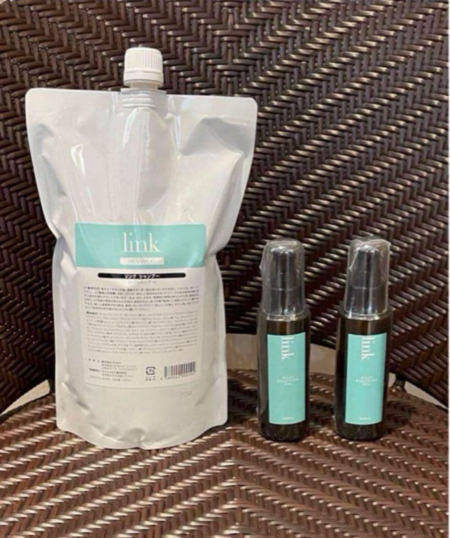 linkシャンプー1000ml リンクオイル２本　計3点セット