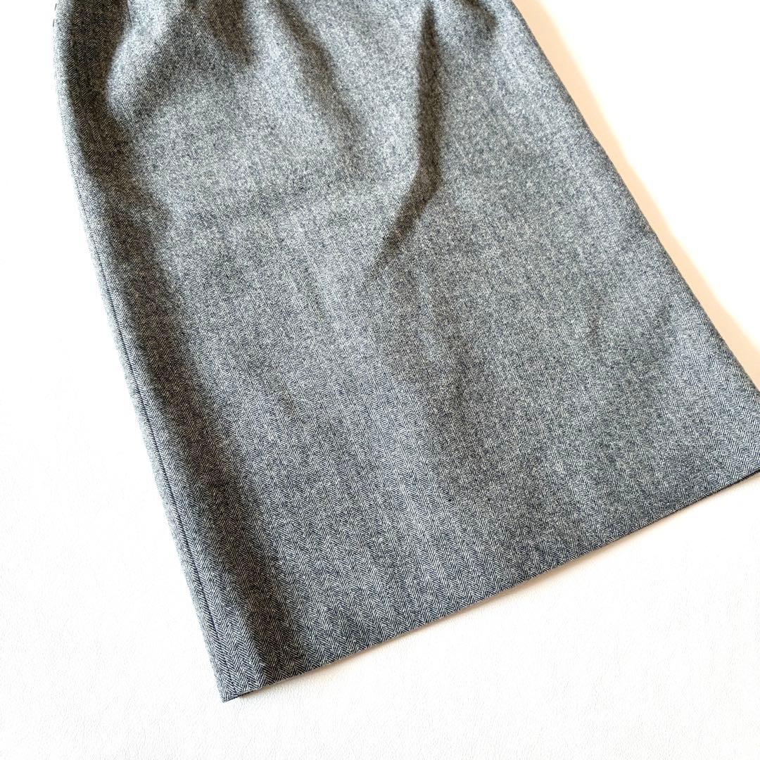 未使用タグ付き✨ボーダーズアットバルコニー ウールスカート