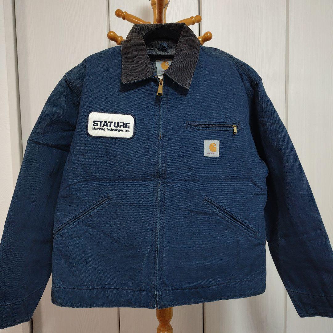 carhartt カーハート　デトロイトジャケット　米国製　ネイビー
