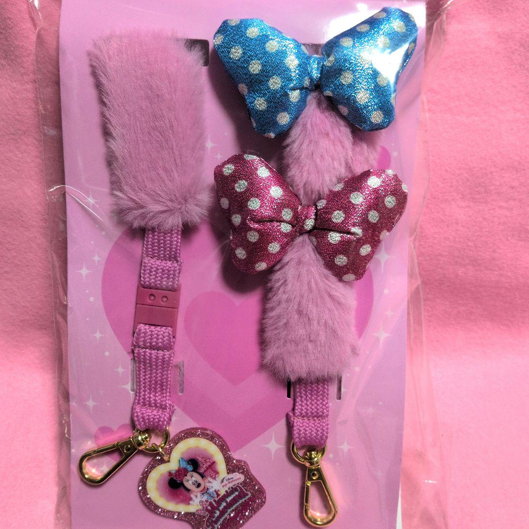 ディズニー ミニー パルパルーザ スマホアクセサリーストラップ付き