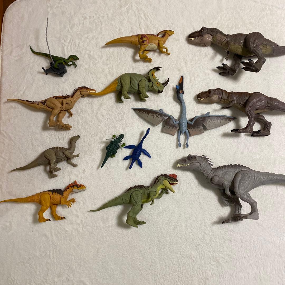 マテル ジュラシックワールド 恐竜　フィギュア　13体　　セット③