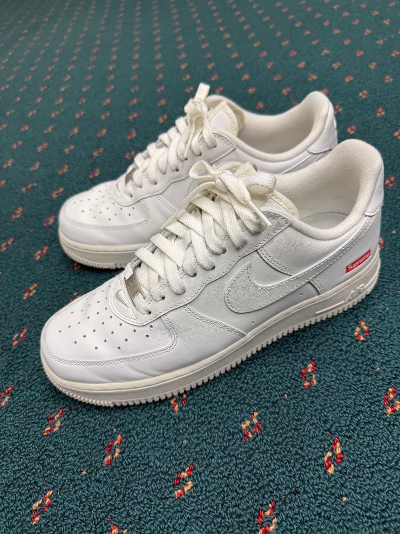 Nike Air Force 1 ホワイト Supreme 26