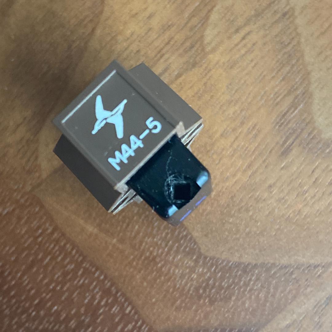 Shure M44-5 カモメ 茶 カートリッジ 動作確認済み ① - メルカリ