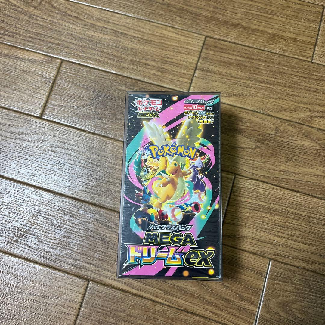 ま*ん様 MEGAドリームEX ボックス　シュリンク付き　1box メガドリームexボックス シュリンク付き MEGAドリームex ポケモン
