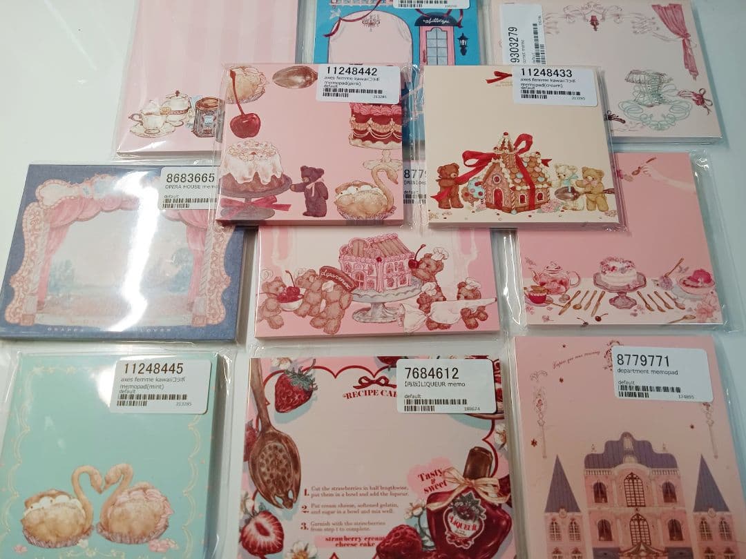 okappalover オカッパラバー●11点　メモパッド