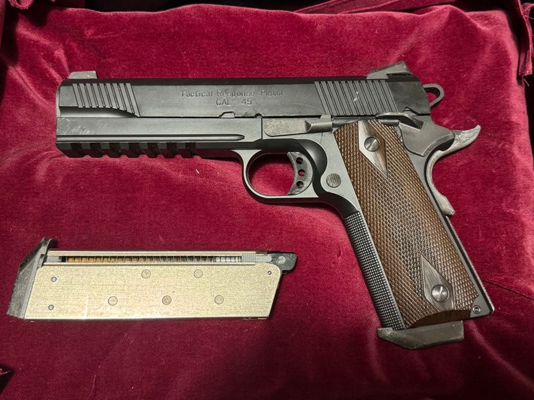 マルシン　M1911A1 TRP(ロングレイルタイプ) ガスブロ　8mm ABS