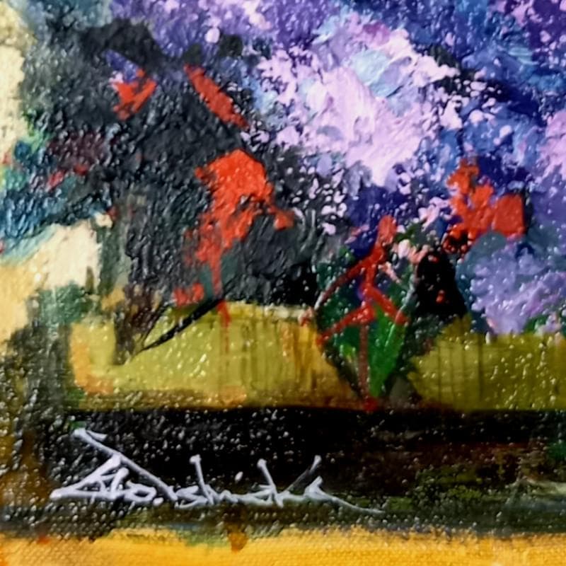 ☆石岡 剛☆「 窓辺の花 紫 」油絵 F3号 - メルカリ