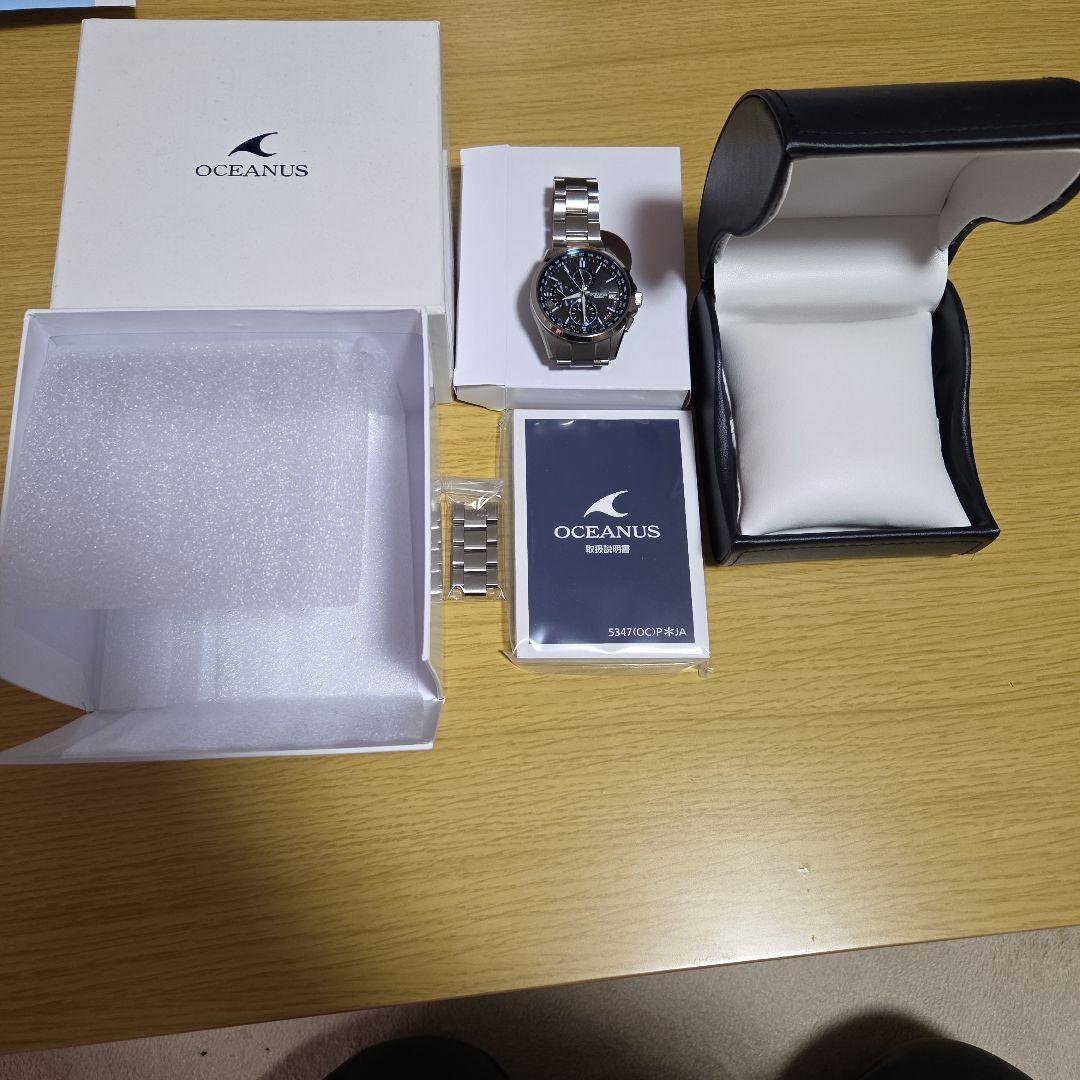 OCEANUS OCW-T2600 クロノグラフ