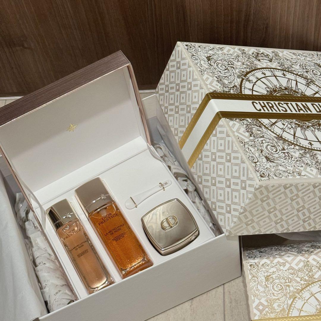 新品未使用 ディオール プレステージ マイクロ ユイル R セラム セット