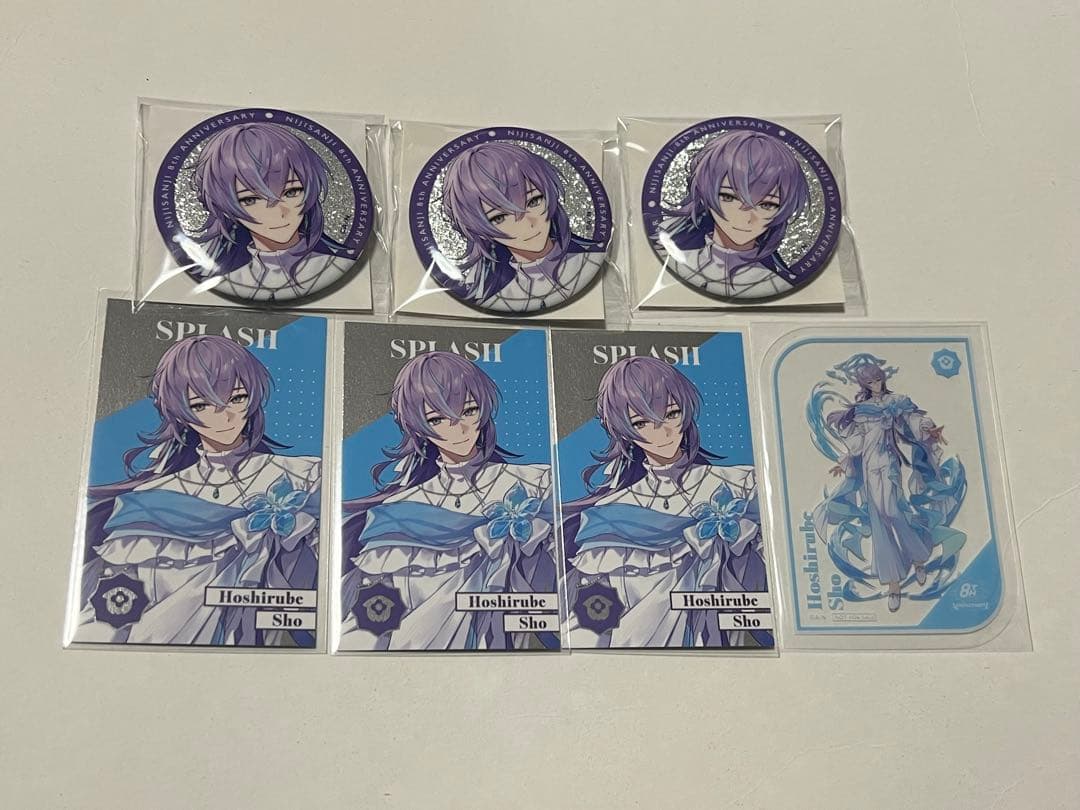 にじさんじ 8th Anniversary 8周年 星導ショウ 缶バッジ メタカ - メルカリ