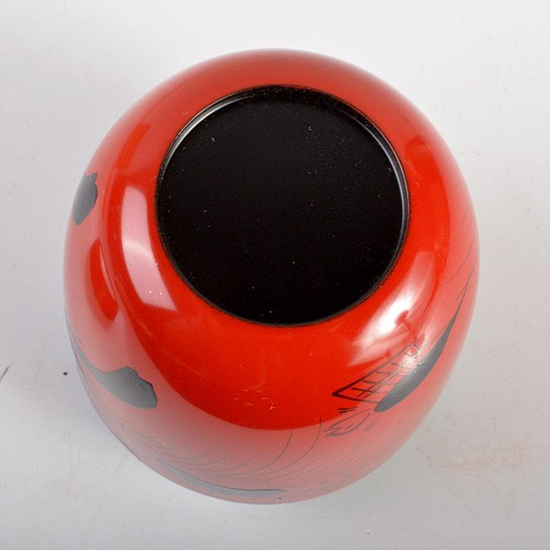 茶道具 塗師 龍斎作 朱塗 玄々斎好 曙棗 共箱 V 6214 - メルカリ