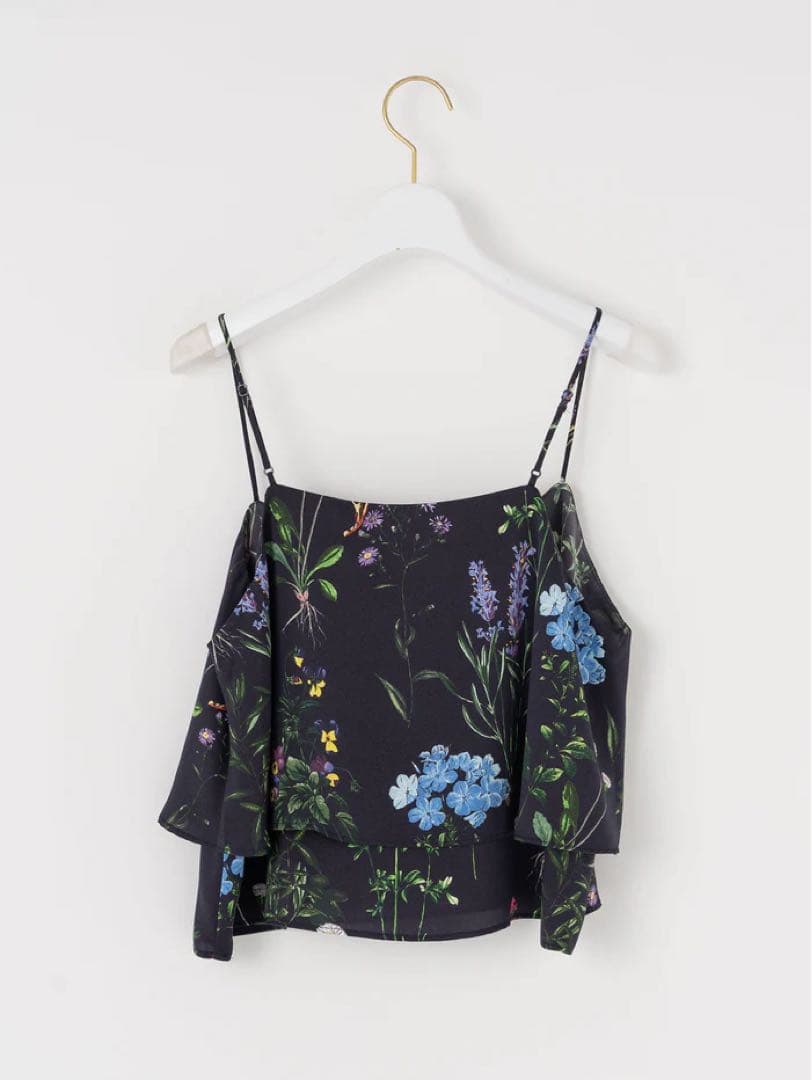 TICCA ティッカ　2WAYフラワープリントビスチェ