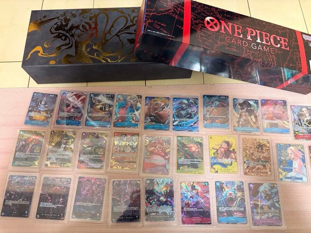 ワンピースカード2ndanniversaryセット 中国、英語、日本、3種セット